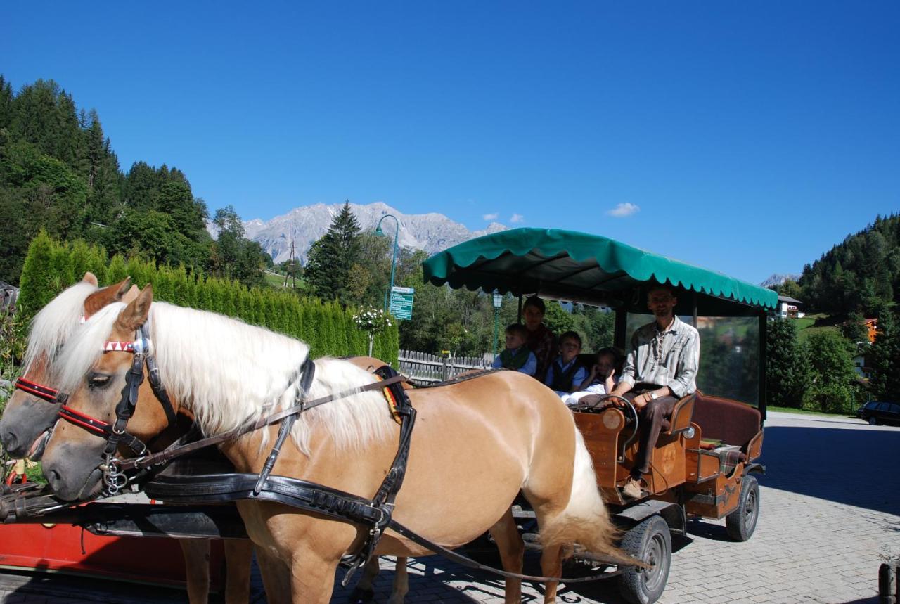 ホテル Chalet Ferienhaus Hubertus シュラートミンク エクステリア 写真