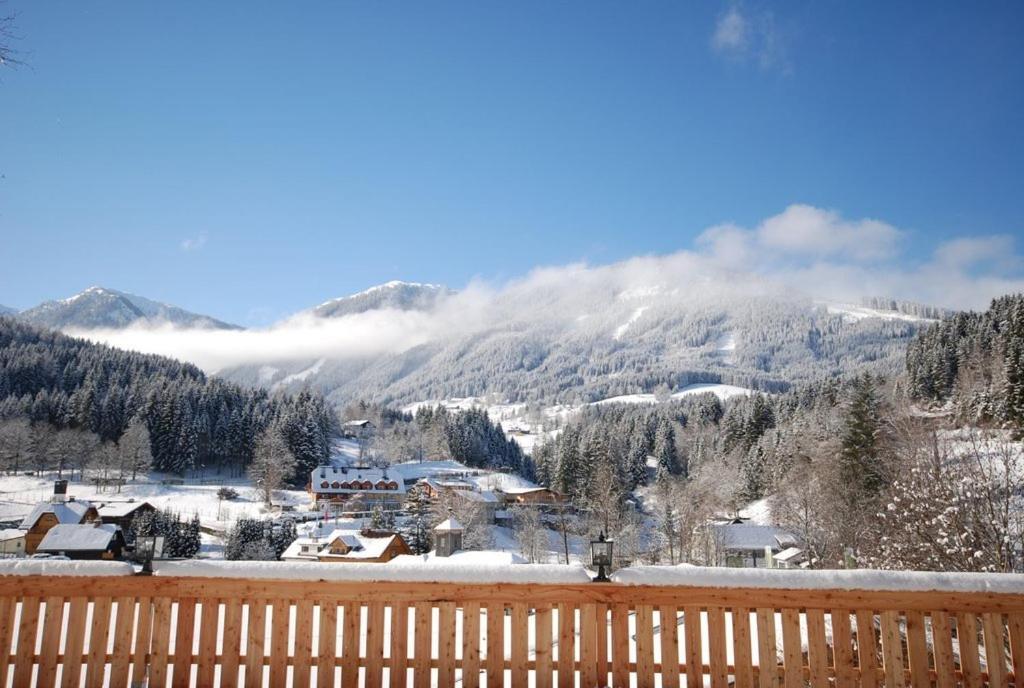 ホテル Chalet Ferienhaus Hubertus シュラートミンク エクステリア 写真